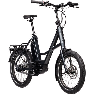Bicicleta de paseo eléctrica CUBE COMPACT HYBRID WAVE Negro Iridium 2021 0